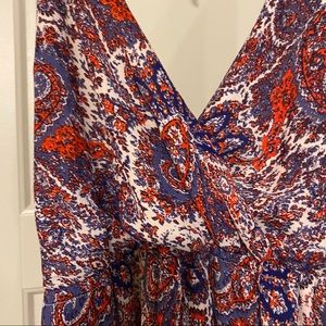Bold Paisley Halter Maxi Dress